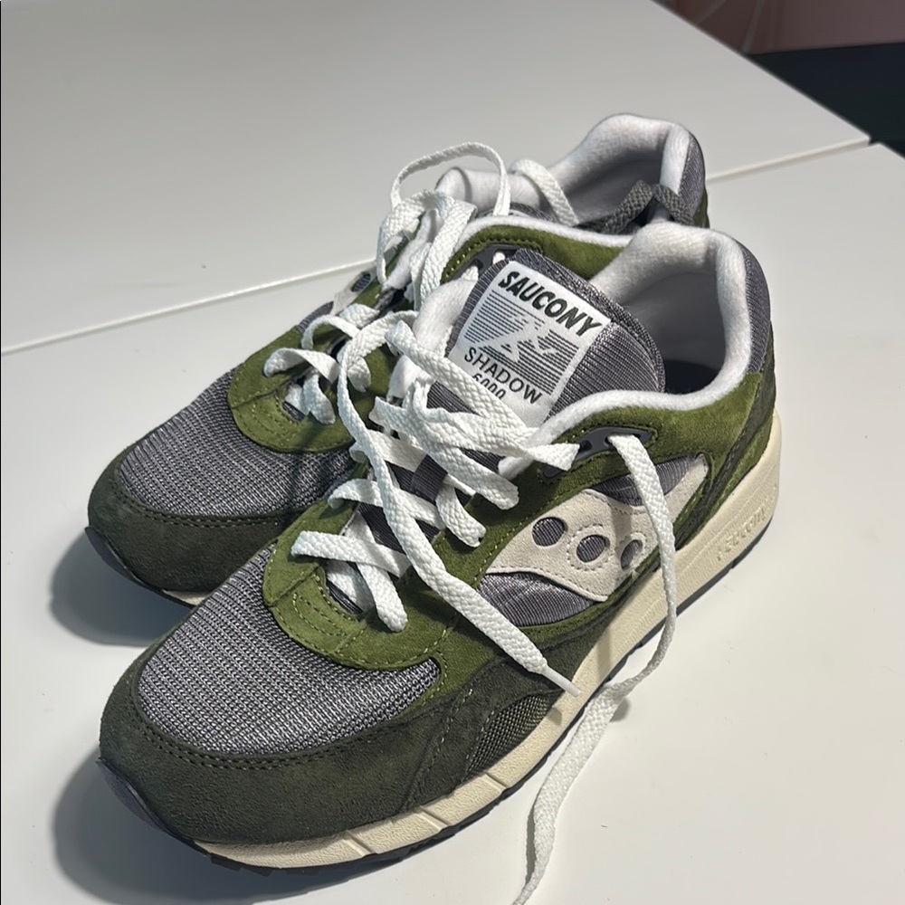 Saucony Shadow 600 - Green and Gray